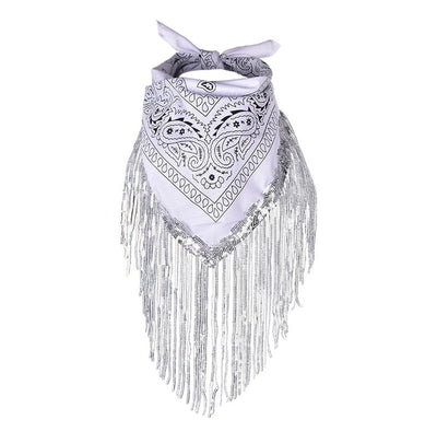 Pañuelo Cuadrado Étnico de Poliéster - Accesorio de Moda Versátil - Image 40