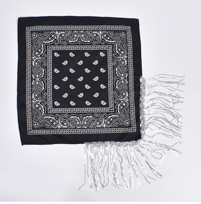 Pañuelo Cuadrado Étnico de Poliéster - Accesorio de Moda Versátil - Image 52