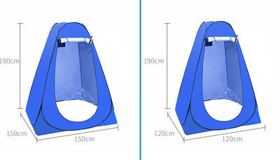 Carpa Camping Portátil 2 en 1 con Ducha y Inodoro - Protección UV para Playa y Viajes - Image 21