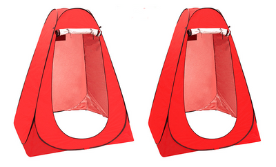 Carpa Camping Portátil 2 en 1 con Ducha y Inodoro - Protección UV para Playa y Viajes - Image 22