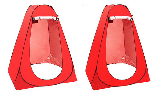 Carpa Camping Portátil 2 en 1 con Ducha y Inodoro - Protección UV para Playa y Viajes - Image 22