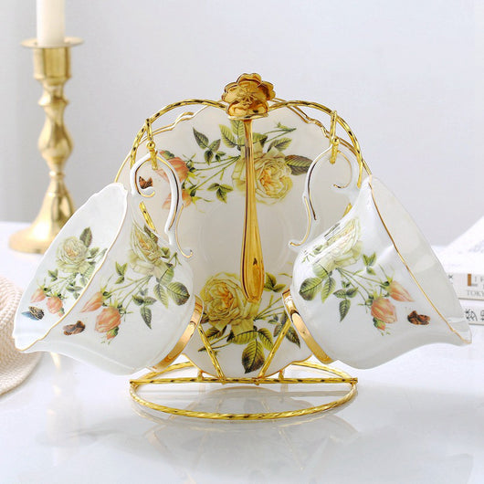 Juego de Tazas de Porcelana Fina Elegante - Image 11