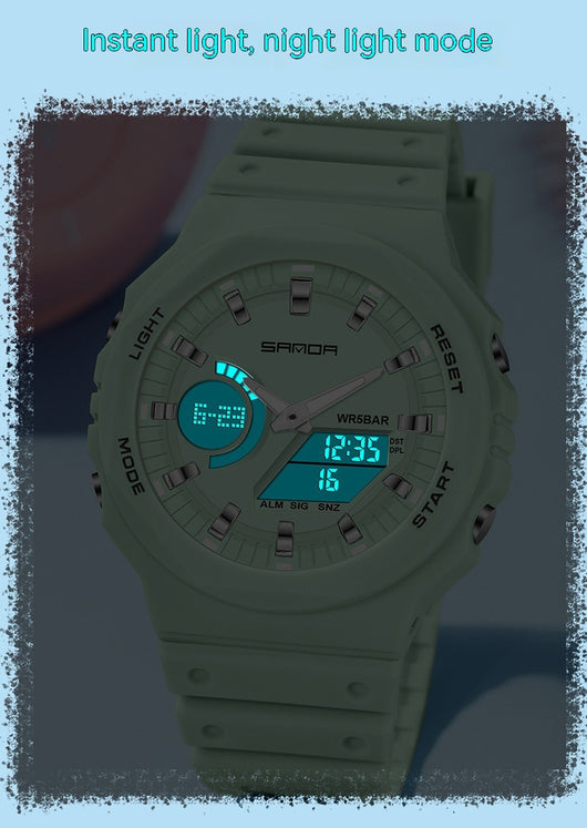 Reloj Deportivo Inteligente Resistente al Agua con Doble Pantalla - Image 11