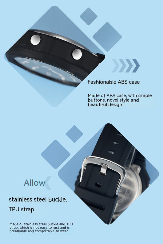 Reloj Deportivo Inteligente Resistente al Agua con Doble Pantalla - Image 13