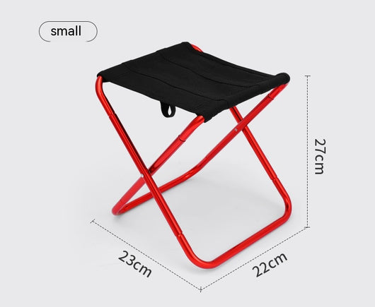Taburete Plegable de Aluminio para Exterior - Image 13