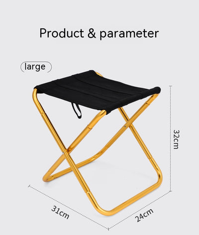 Taburete Plegable de Aluminio para Exterior - Image 14