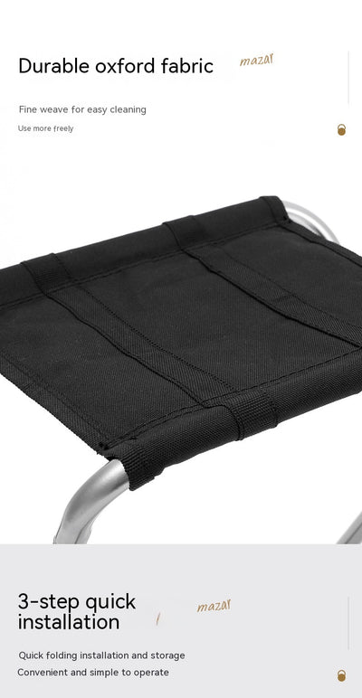 Taburete Plegable de Aluminio para Exterior - Image 26