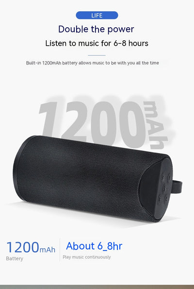 Parlante Bluetooth Portátil de Tela para Exteriores - Image 10