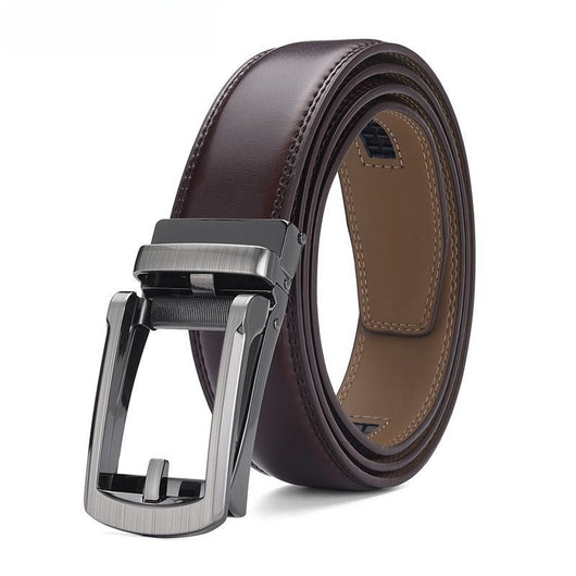 Cinturón de Cuero Genuino para Hombre con Hebilla Automática - Image 7