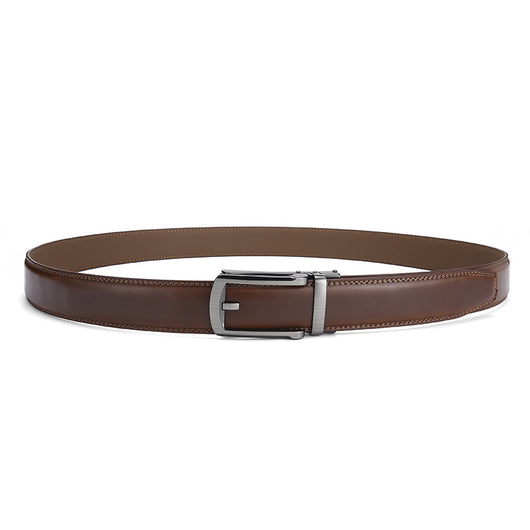 Cinturón de Cuero Genuino para Hombre con Hebilla Automática - Image 9