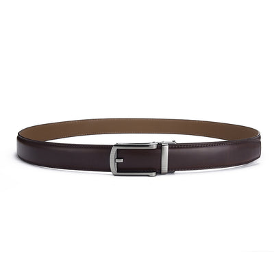 Cinturón de Cuero Genuino para Hombre con Hebilla Automática - Image 10
