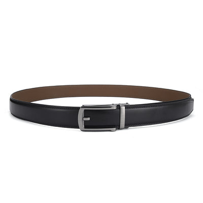 Cinturón de Cuero Genuino para Hombre con Hebilla Automática - Image 11