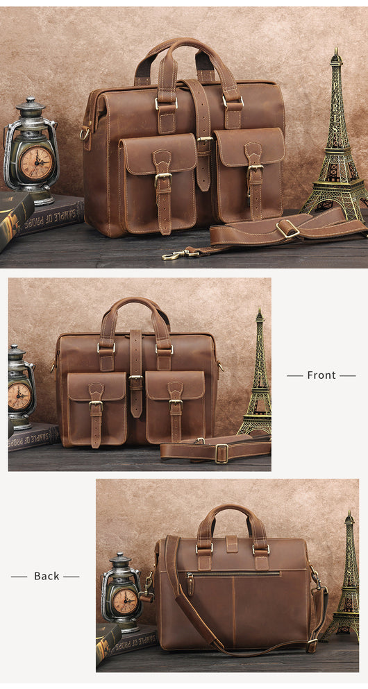 Bolso de Cuero Genuino para Negocios - Image 42
