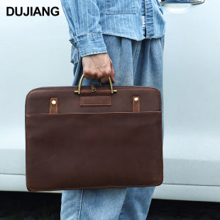 Bolso de Cuero Genuino para Negocios - Image 43