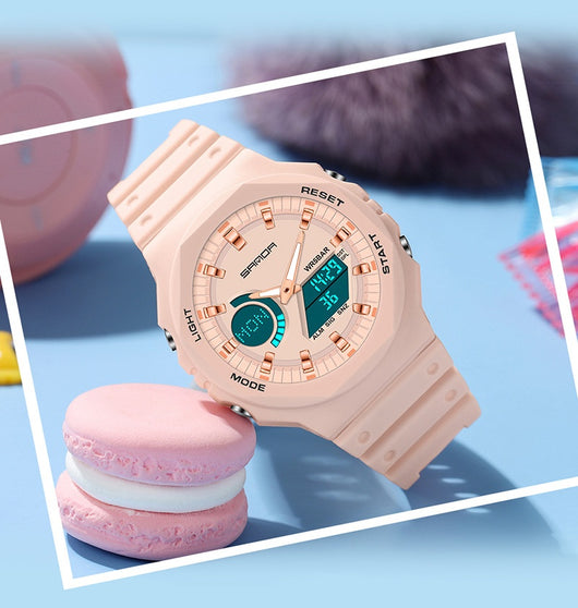 Reloj Deportivo Inteligente Resistente al Agua con Doble Pantalla - Image 19