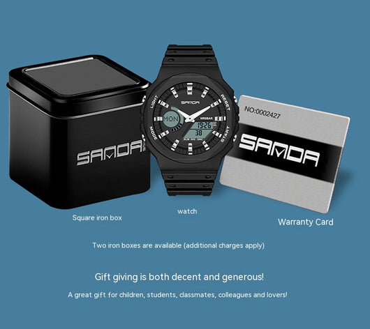 Reloj Deportivo Inteligente Resistente al Agua con Doble Pantalla - Image 22