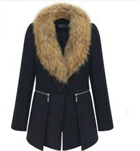 Abrigo de Lana Entallado Slim-fit para Mujer - Image 12