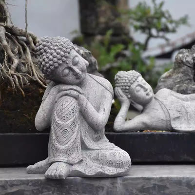 Estatua Buda de Resina con Maceta Floral para Jardín y Decoración de Espacios - Image 19