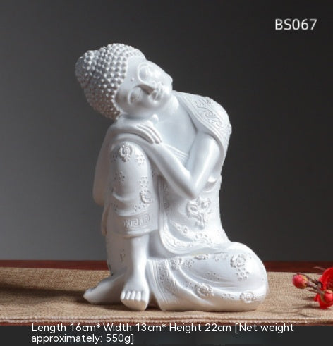 Estatua Buda de Resina con Maceta Floral para Jardín y Decoración de Espacios - Image 24