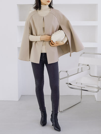 Abrigo de Lana para Mujer - Capa Exterior Versátil Otoño Invierno - Image 19