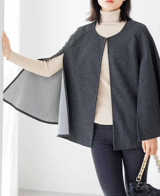Abrigo de Lana para Mujer - Capa Exterior Versátil Otoño Invierno - Image 26