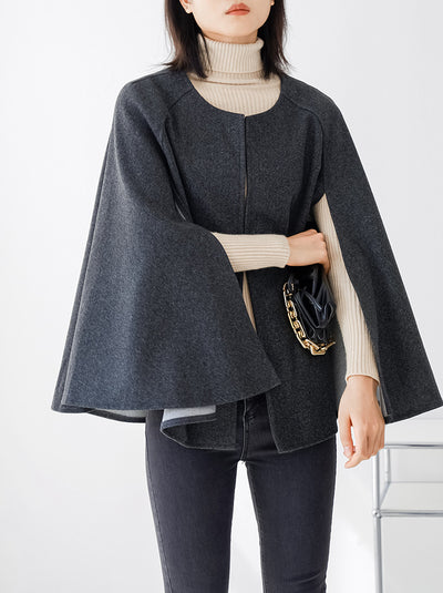 Abrigo de Lana para Mujer - Capa Exterior Versátil Otoño Invierno - Image 30