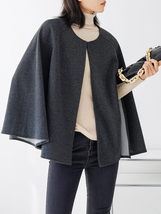 Abrigo de Lana para Mujer - Capa Exterior Versátil Otoño Invierno - Image 34