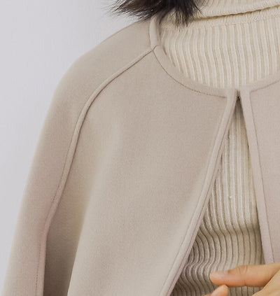 Abrigo de Lana para Mujer - Capa Exterior Versátil Otoño Invierno - Image 42