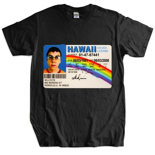 Playera Hombre Verano McLovin ID Card Superbad - Image 12