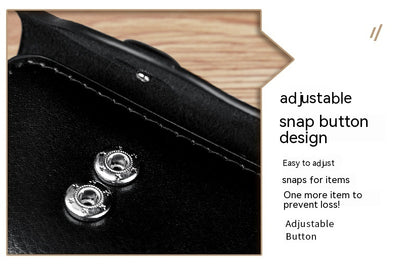 Cartera Llavero de Cuero Genuino Multifuncional Gran Capacidad - Image 30