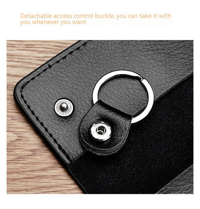 Cartera Llavero de Cuero Genuino Multifuncional Gran Capacidad - Image 38