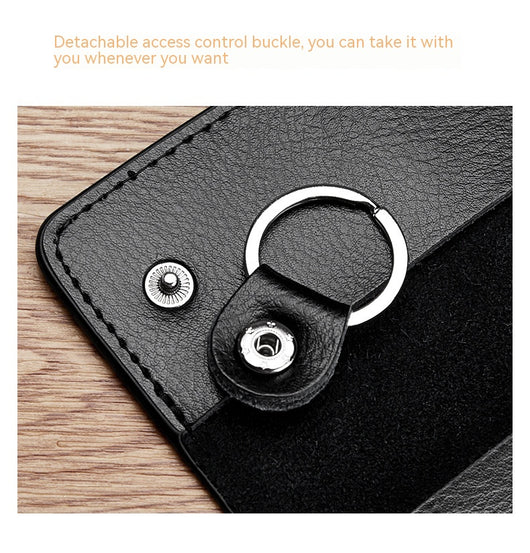 Cartera Llavero de Cuero Genuino Multifuncional Gran Capacidad - Image 38