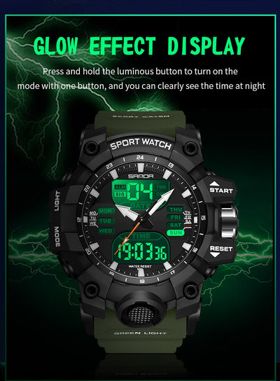 Reloj Inteligente Hombre Estilo Coreano Resistente al Agua y Golpes con Pantalla Transparente - Image 38