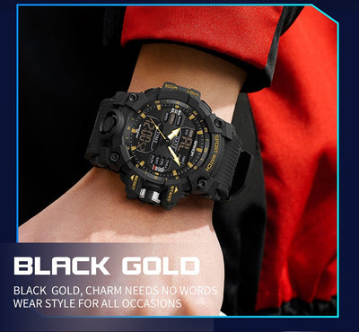 Reloj Inteligente Hombre Estilo Coreano Resistente al Agua y Golpes con Pantalla Transparente - Image 44