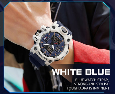 Reloj Inteligente Hombre Estilo Coreano Resistente al Agua y Golpes con Pantalla Transparente - Image 54