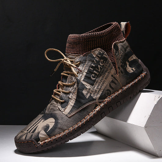 Zapatos Deportivos Altos para Hombre con Calcetines Integrados - Image 9