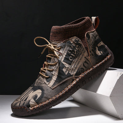 Zapatos Deportivos Altos para Hombre con Calcetines Integrados - Image 12