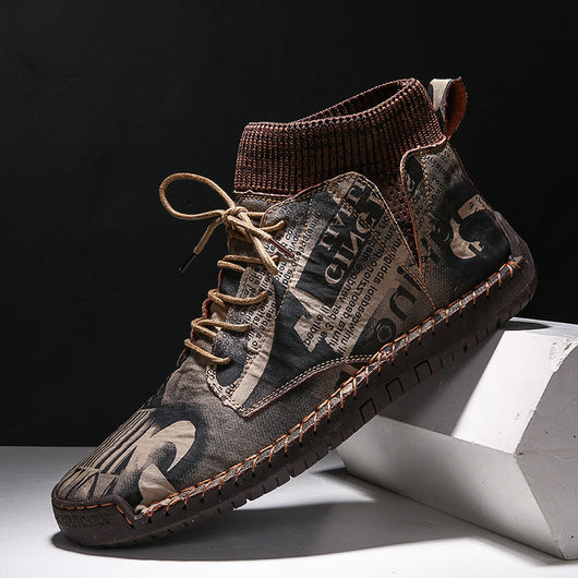 Zapatos Deportivos Altos para Hombre con Calcetines Integrados - Image 12