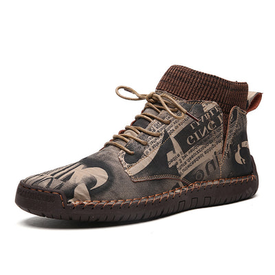 Zapatos Deportivos Altos para Hombre con Calcetines Integrados - Image 13