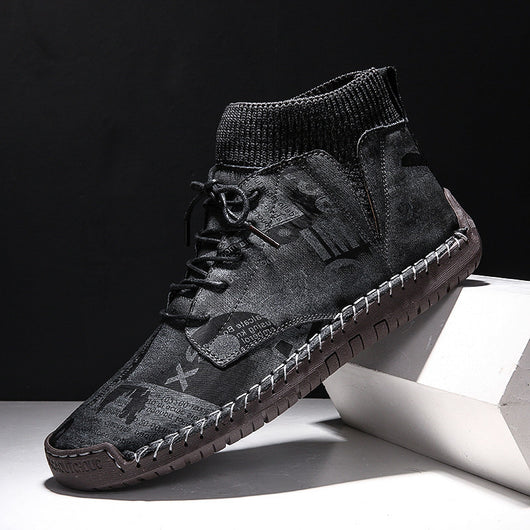 Zapatos Deportivos Altos para Hombre con Calcetines Integrados - Image 15