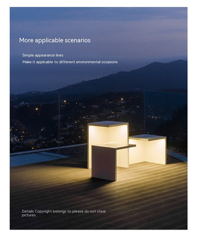 Banco Iluminado de Diseño Moderno para Exteriores - Image 10