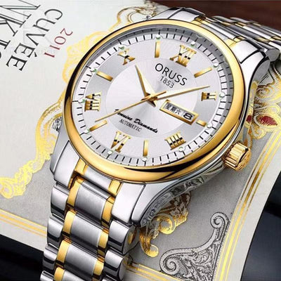 Reloj Automático para Hombre con Calendario y Resistencia al Agua - Image 13