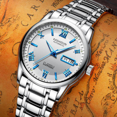 Reloj Automático para Hombre con Calendario y Resistencia al Agua - Image 14