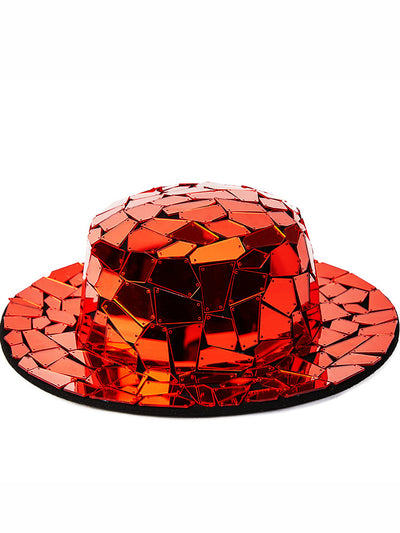 Sombrero de Jazz Británico con Lente Dorado - Image 23