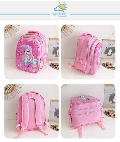 Mochila Escolar Infantil Ergonómica con Diseño Divertido y Respaldo Transpirable - Image 23