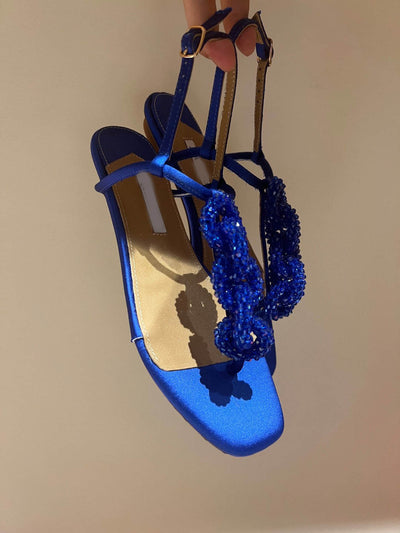 Sandalias Planas con Cristales de Cuentas para Mujer - Image 24
