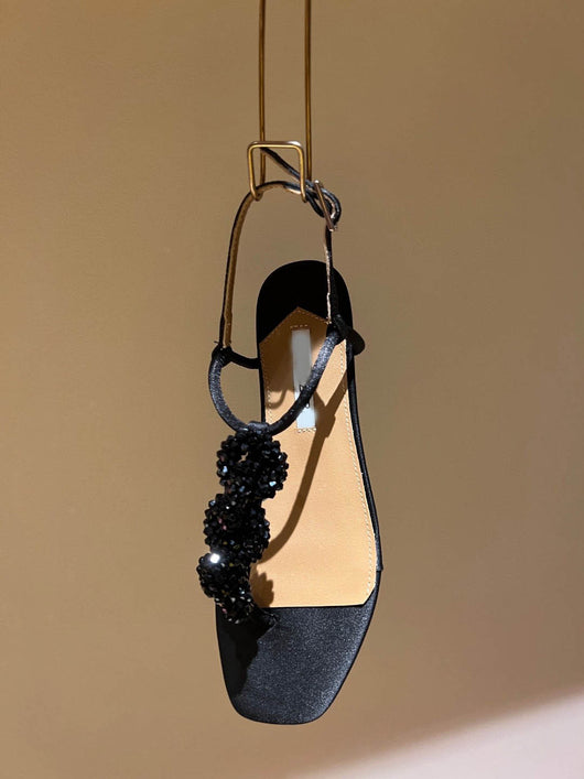 Sandalias Planas con Cristales de Cuentas para Mujer - Image 25