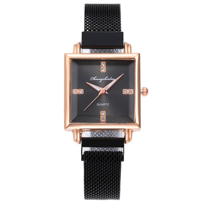 Reloj de Diamantes para Mujer con Cierre Magnético de Diseño Minimalista - Image 21