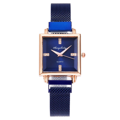 Reloj de Diamantes para Mujer con Cierre Magnético de Diseño Minimalista - Image 22