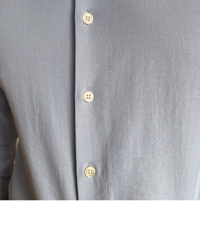 Camisa Ejecutiva Slim Fit Cuello Italiano para Hombre - Image 25